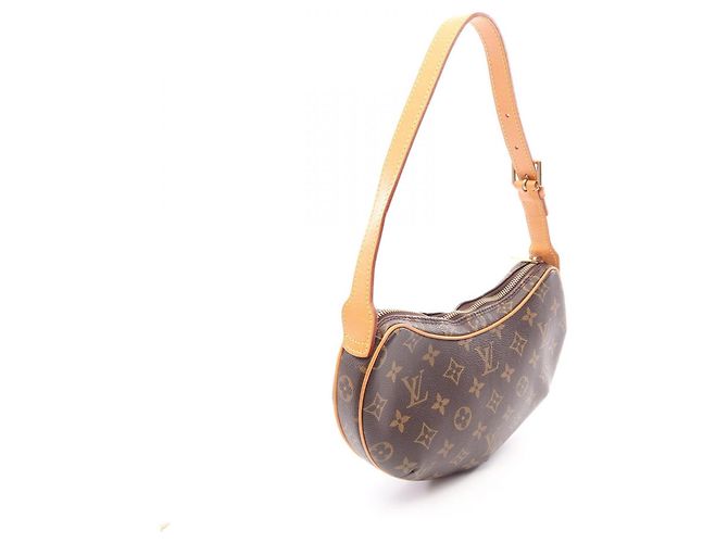 Pochette Croissant Monogram Louis Vuitton Borsa a Spalla Marrone - vista 2