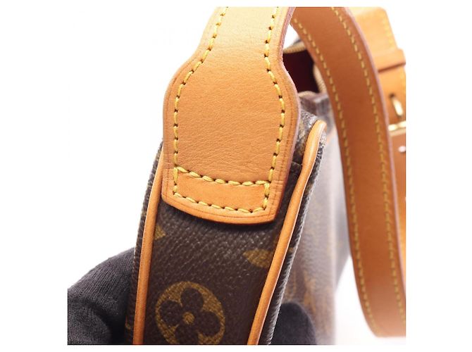 Pochette Croissant Monogram Louis Vuitton Borsa a Spalla Marrone - vista 6