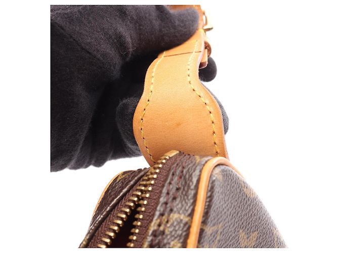 Pochette Croissant Monogram Louis Vuitton Borsa a Spalla Marrone - vista 8