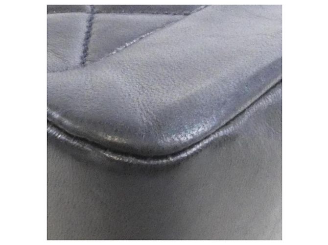 Borsa a Spalla Chanel 01165 Blu navy - vista 4