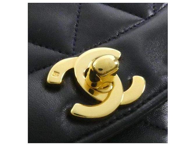 Borsa a Spalla Chanel 01165 Blu navy - vista 5