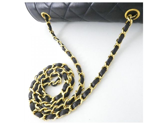 Borsa a Spalla Chanel 01165 Blu navy - vista 7