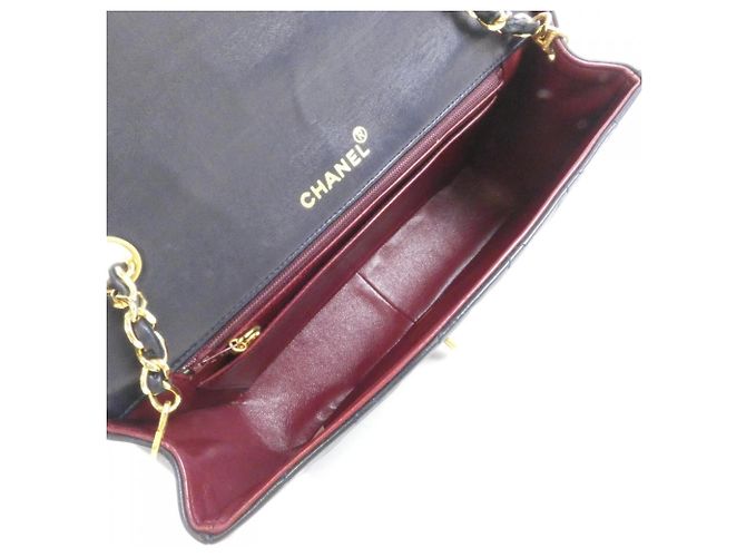 Borsa a Spalla Chanel 01165 Blu navy - vista 9