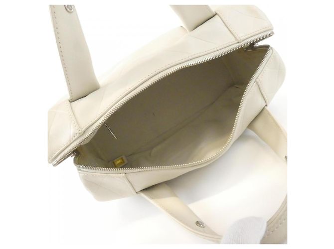 Chanel 30899 Boston Bag Bianco - vista 8