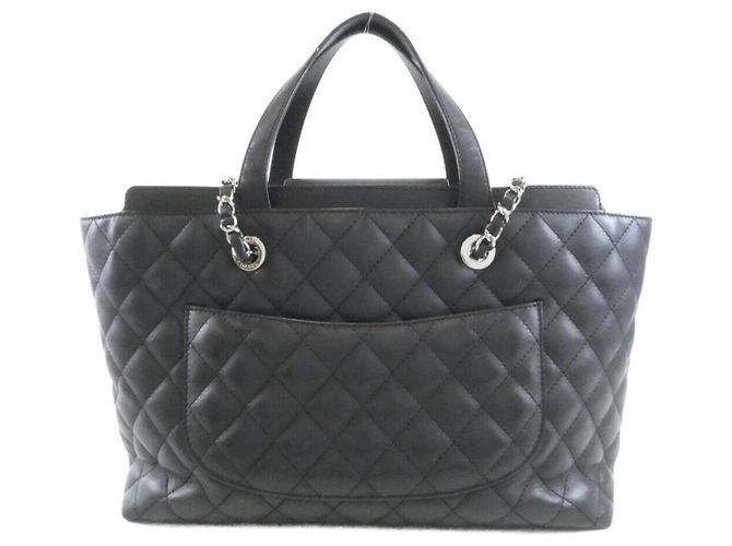 Borsa Chanel 98683 in pelle di vitello nera Nero - vista 2