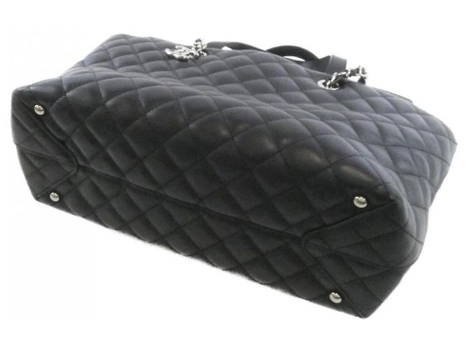 Borsa Chanel 98683 in pelle di vitello nera Nero - vista 3
