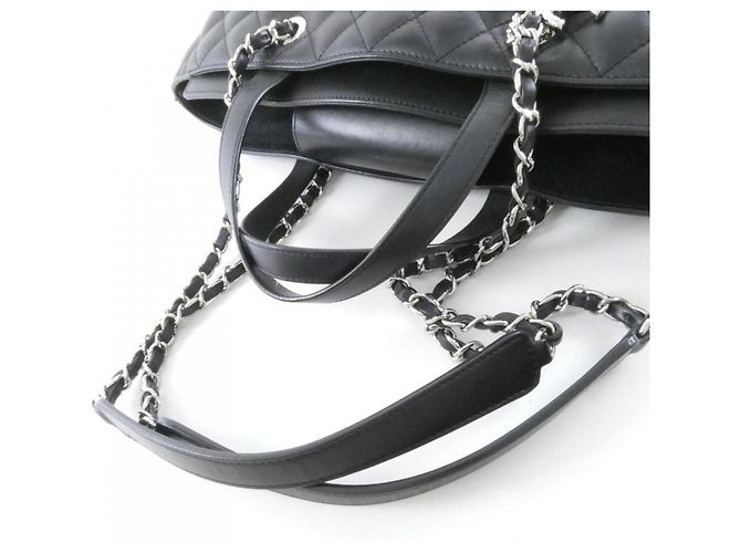 Borsa Chanel 98683 in pelle di vitello nera Nero - vista 7