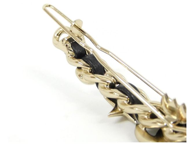 Accessorio per capelli Barrette Chanel AB4722 Nero Bianco - vista 3