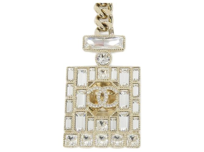 Chanel ABC598 Gold Keyring D'oro - vista 2