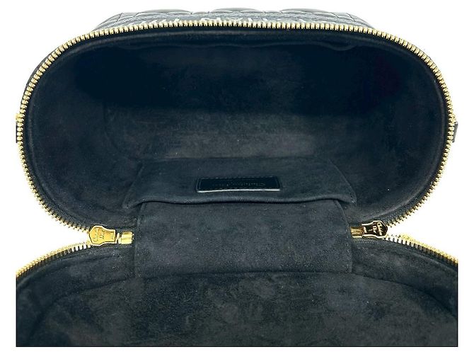 Christian Dior Travel Small Cannage Leder 2way Schultertasche Schwarz - Ansicht 10