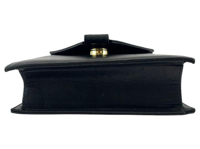 Borsa a mano 2way in pelle nera MCM Nero - vista 10