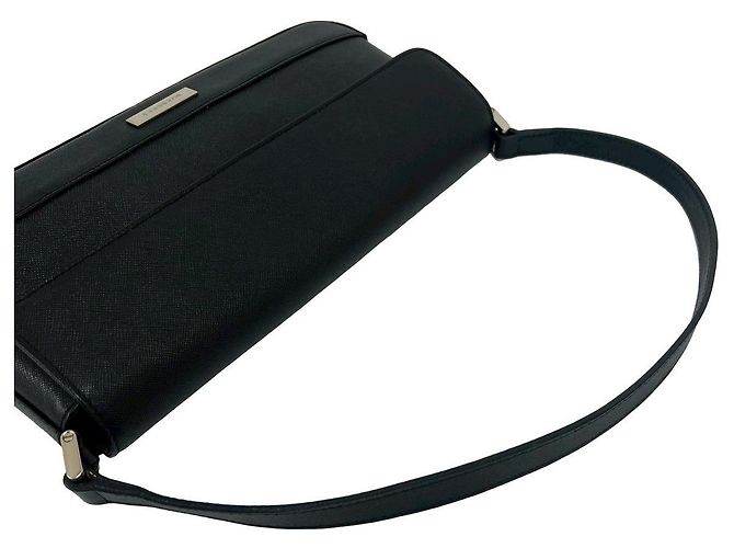 Borsa a tracolla in pelle Burberry Nero - vista 5