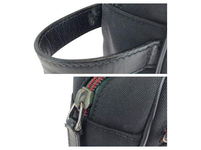 Clutch in nylon Gucci Nero - vista 5