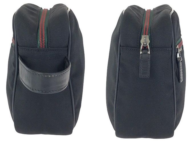 Clutch in nylon Gucci Nero - vista 8