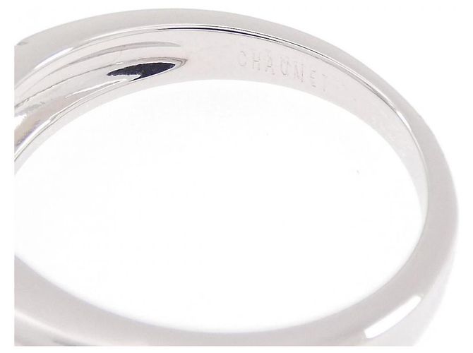Chaumet Platinum Diamond Ring Silvery Metallic - view 4