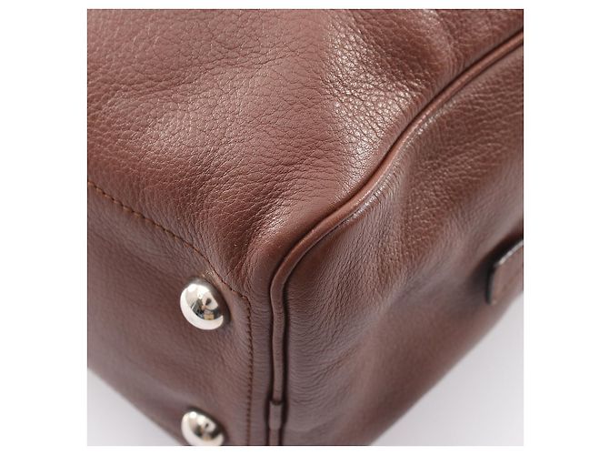 Loewe Heritage Leder-Tote-Bag Braun - Ansicht 5