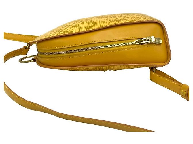 Louis Vuitton Mabillon Epi Leather Backpack Yellow - view 6