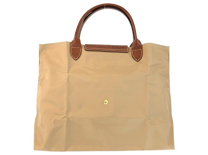 Longchamp Le Pliage Tragetasche Braun Beige - Ansicht 2