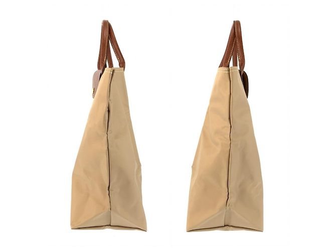 Longchamp Le Pliage Tragetasche Braun Beige - Ansicht 8