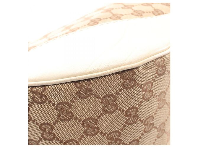 Borsa a tracolla Gucci GG Canvas Marrone Beige - vista 5
