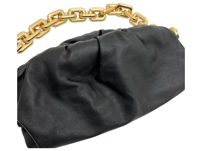 Borsa a tracolla in pelle The Chain Pouch Bottega Veneta Nero - vista 8