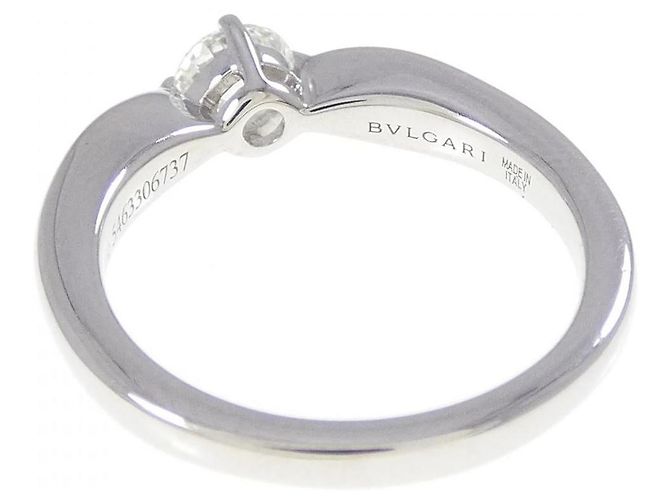 Bulgari Bvlgari Dedicata a Venezia Platin Diamantring Größe 5 Silber Metallisch - Ansicht 3