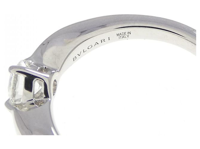 Bulgari Bvlgari Dedicata a Venezia Platin Diamantring Größe 5 Silber Metallisch - Ansicht 4