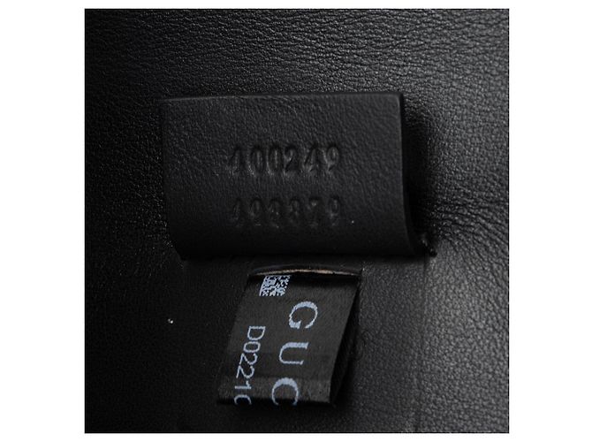 Borsa a tracolla Gucci Dionysus in scamosciato Medium Nero - vista 6