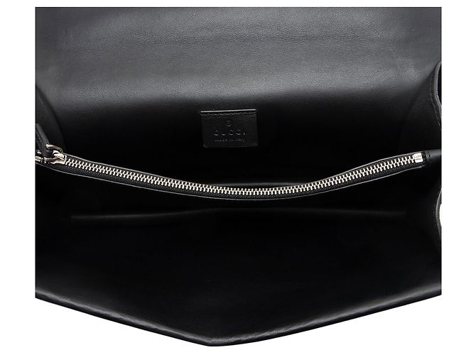 Borsa a tracolla Gucci Dionysus in scamosciato Medium Nero - vista 7