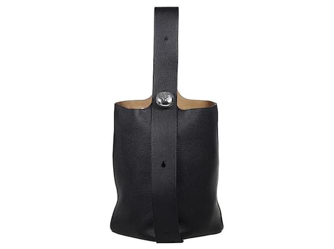 Loewe Borsa a secchiello Pebble Grande Nero - vista 2