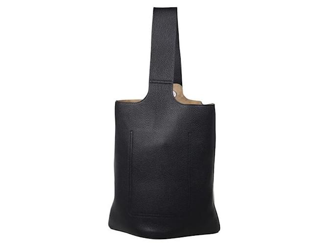 Loewe Borsa a secchiello Pebble Grande Nero - vista 4