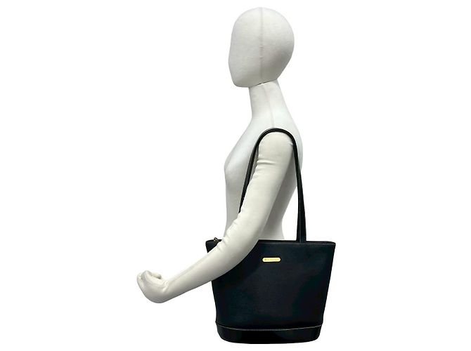 Bolsa Tote de couro Burberry Preto - vista 3