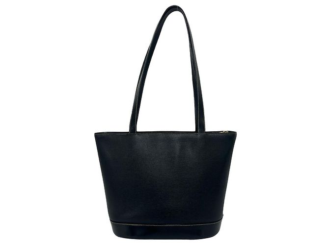 Bolsa Tote de couro Burberry Preto - vista 4