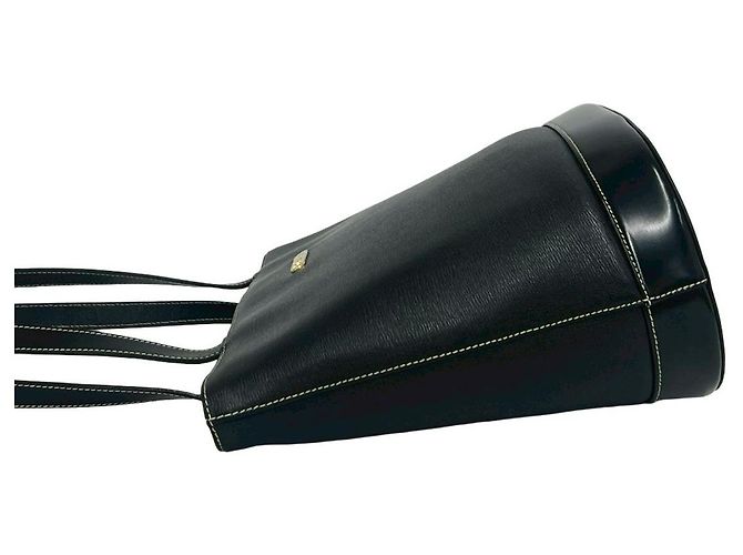 Bolsa Tote de couro Burberry Preto - vista 6