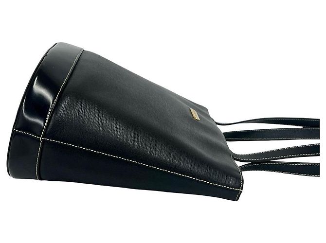 Bolsa Tote de couro Burberry Preto - vista 7