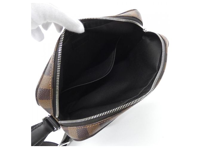 Borsa a tracolla Louis Vuitton Damier Jake Messenger Marrone - vista 7