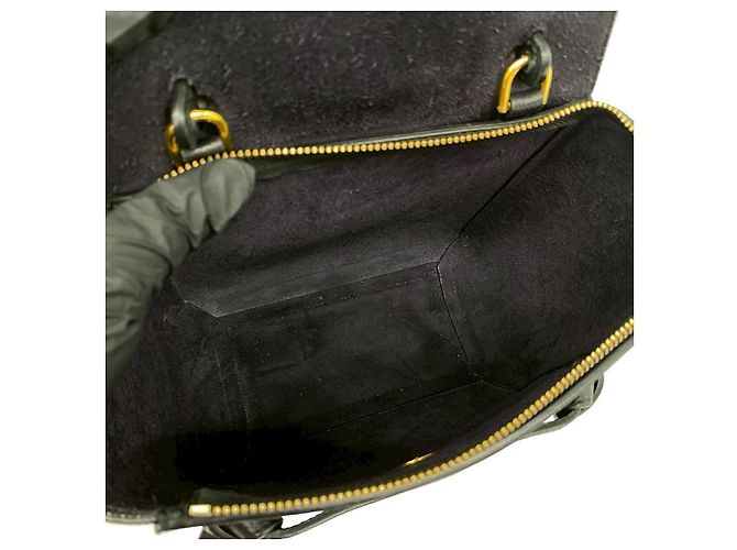 Céline Borsa CELINE Belt Bag in pelle 2way Nero - vista 10