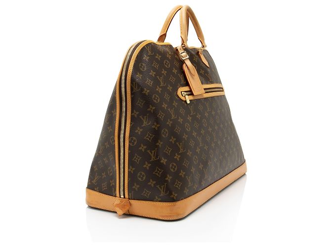 Borsa da Viaggio Louis Vuitton Vintage Monogram Canvas Alma Voyage GM Marrone - vista 2