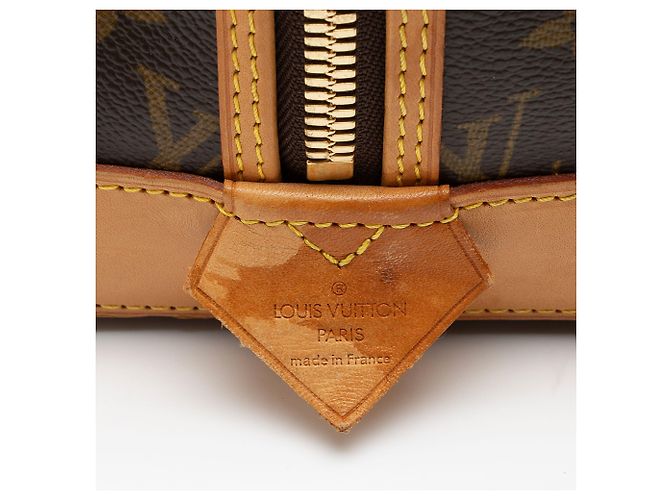 Borsa da Viaggio Louis Vuitton Vintage Monogram Canvas Alma Voyage GM Marrone - vista 8