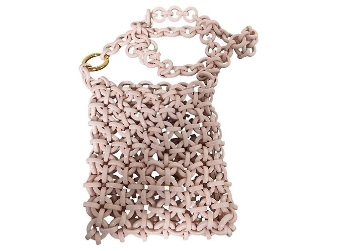 Borsa a tracolla in pelle Link di Jil Sander Rosa - vista 2