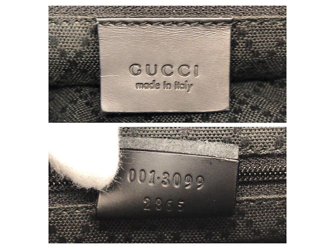 Borsa 2way in nylon GG Gucci Nero - vista 4