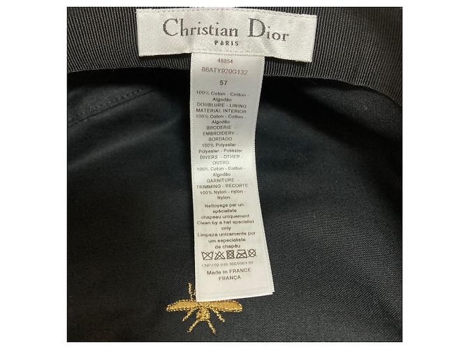 Basco in denim Christian Dior Dioramour Blu - vista 8