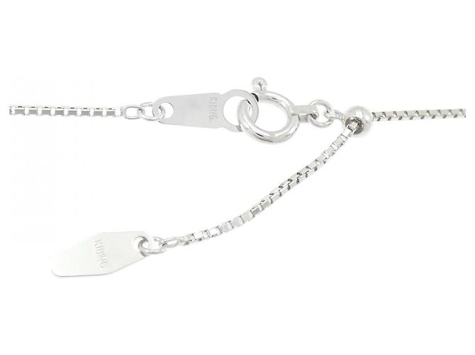 Collana Tasaki Garnet Diamond Au750 Argento Metallico - vista 5