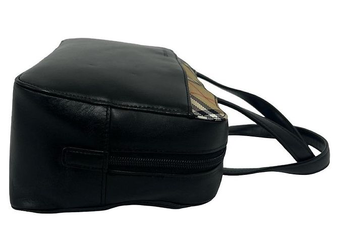 Burberry Leder-Tote-Bag Schwarz - Ansicht 7