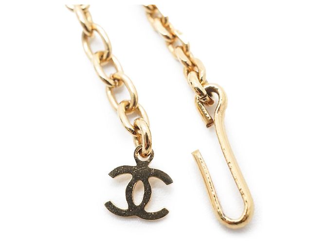 Timeless Collana in metallo Chanel CC D'oro Metallico - vista 4