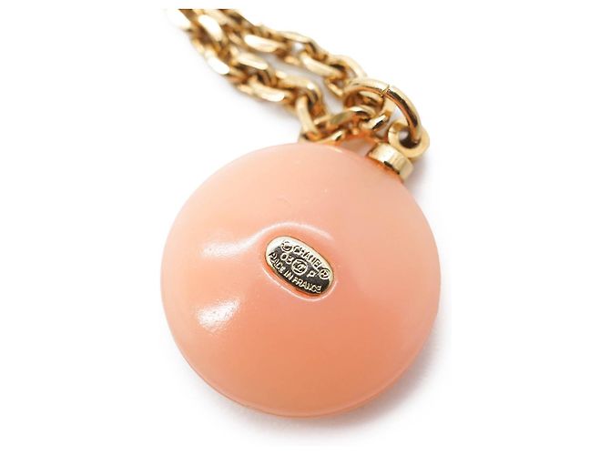 Timeless Collana in metallo Chanel CC D'oro Metallico - vista 6