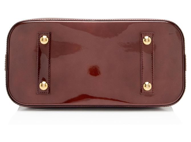 Louis Vuitton Monogram Vernis Alma PM Satchel Rot - Ansicht 4