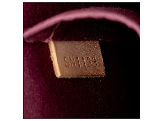 Louis Vuitton Monogram Vernis Alma PM Satchel Rot - Ansicht 6