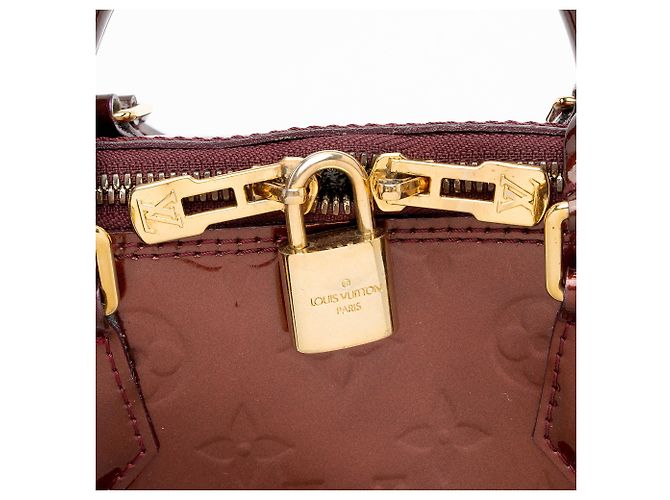 Louis Vuitton Monogram Vernis Alma PM Satchel Rot - Ansicht 9