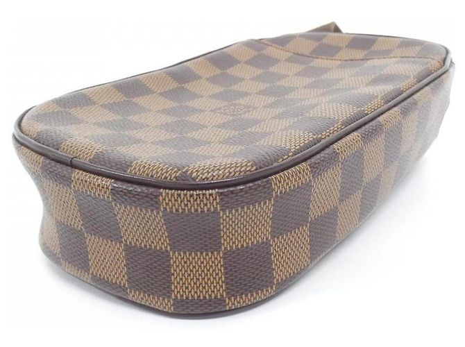 Pochette Gange Damier Louis Vuitton - Borsa a Spalla Marrone - vista 3